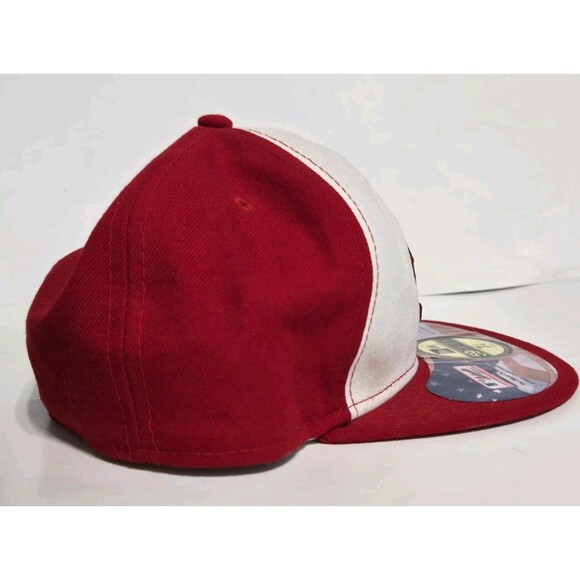 Boston Red Sox B Logo American Flag Hat On-Field Cool Base Fitted 7 1/4 Made USA - Picture 5 of 6